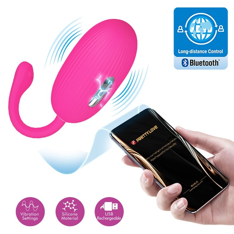 App Series Doreen Uovo Vibrante Ricaricabile con Telecomando - immagine 6