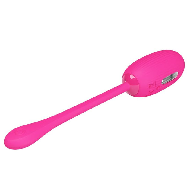 Pretty Love - Doreen Uovo Vibrante Ricaricabile Magenta Telecomando