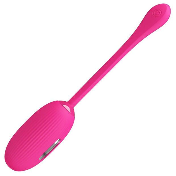 Pretty Love - Doreen Uovo Vibrante Ricaricabile Magenta Telecomando