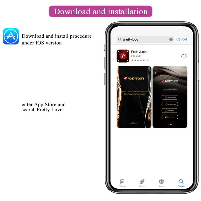 Pretty Love - Uovo Vibrante Ricaricabile Rosa Doreen