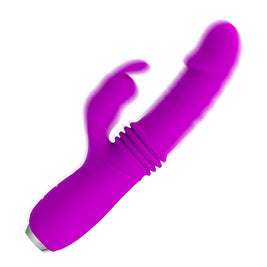 Intense Dorothy Vibratore Rabbit Ricaricabile in Silicone Viola - immagine 6