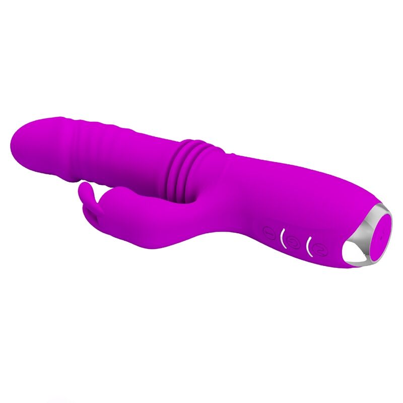 Intense Dorothy Vibratore Rabbit Ricaricabile in Silicone Viola - immagine 3