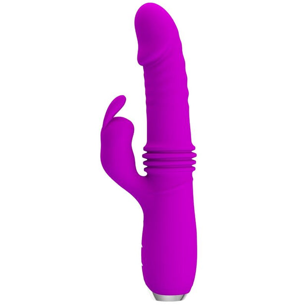 Intense Dorothy Vibratore Rabbit Ricaricabile in Silicone Viola - immagine 2