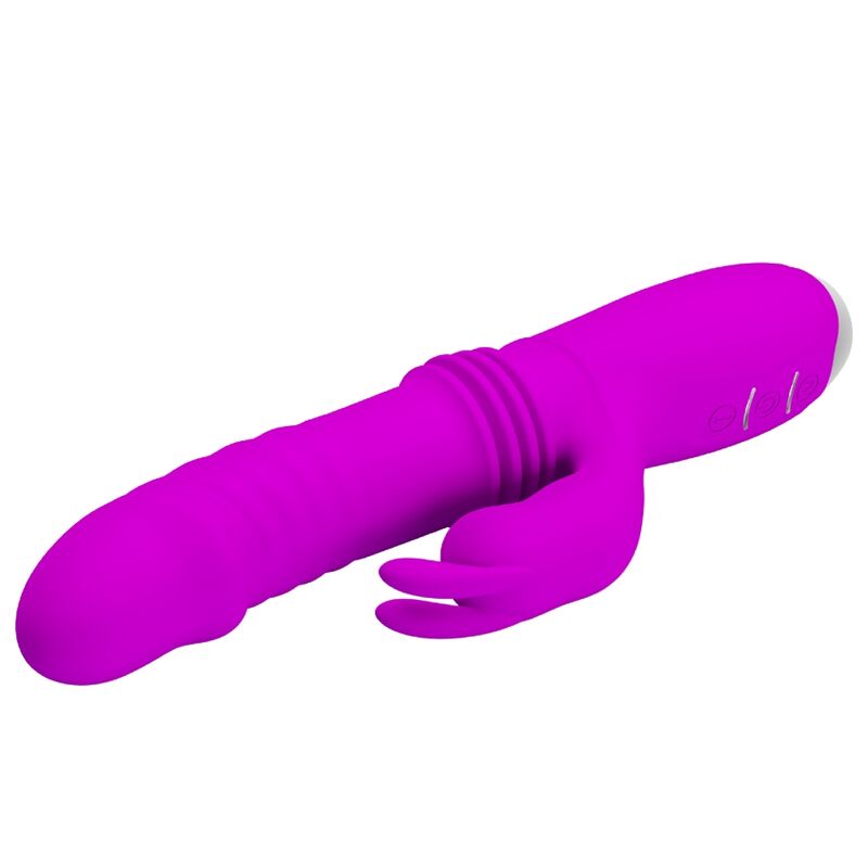 Intense Dorothy Vibratore Rabbit Ricaricabile in Silicone Viola - immagine 5