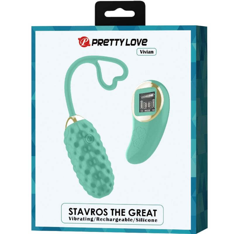 Pretty Love - Uovo Vibrante Telecomandato Vivian Green