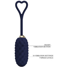 Pretty Love - Uovo Vibrante Telecomandato Vivian Blue