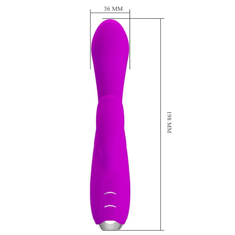Intense Gloria Rabbit Vibratore Doppio Premium Impermeabile - immagine 7