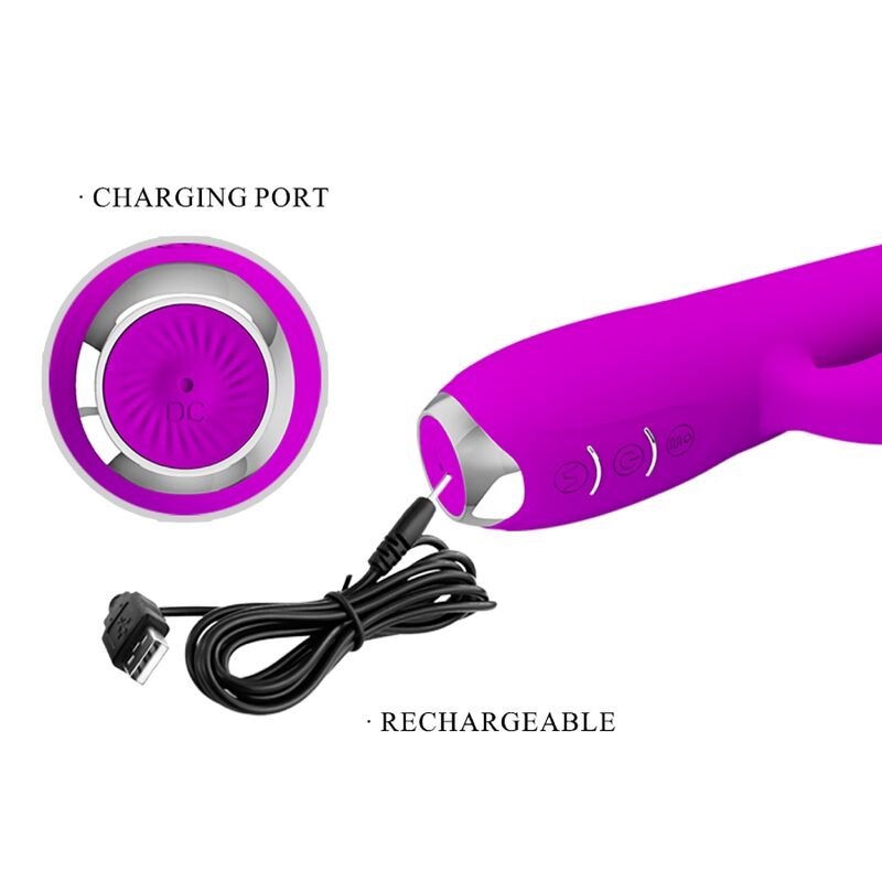 Intense Gloria Rabbit Vibratore Doppio Premium Impermeabile - immagine 10