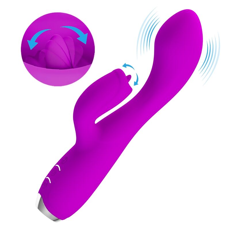 Intense Gloria Rabbit Vibratore Doppio Premium Impermeabile - immagine 6