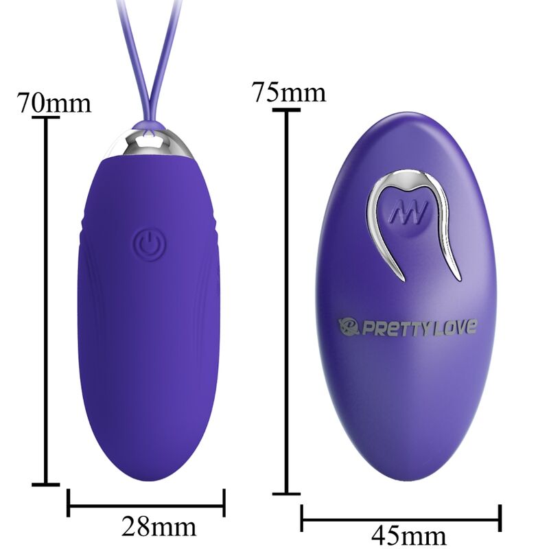 Pretty Love - Jenny Youth Violating Egg Telecomando Violet
