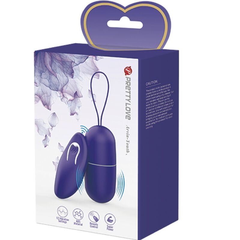 Control Arvin Youth Ovulo Vibrante con Telecomando in Violetto - immagine 7