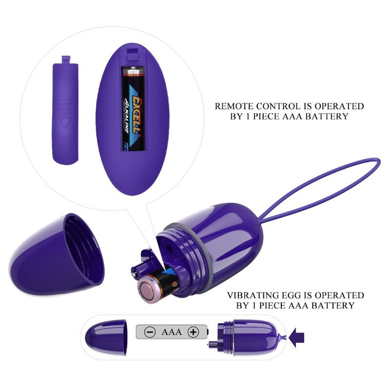 Control Selkie Youth Mini Uovo Vibrante Telecomandato Violetto - immagine 6