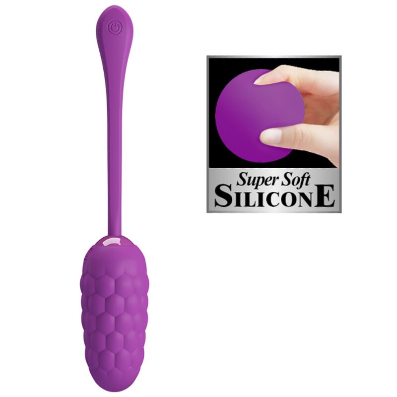 Fun Toys Pretty Love Uovo Vibrante Texture Marina Ricaricabile - immagine 5