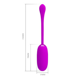 Pretty Love - Julius Uovo Vibrante Impermeabile E Ricaricabile Viola