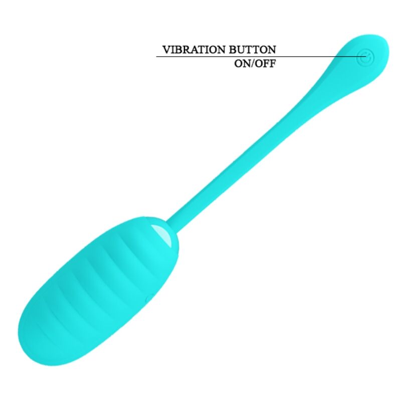 Fun Toys Kirk Uovo Vibrante Ricaricabile Verde in Silicone - immagine 9