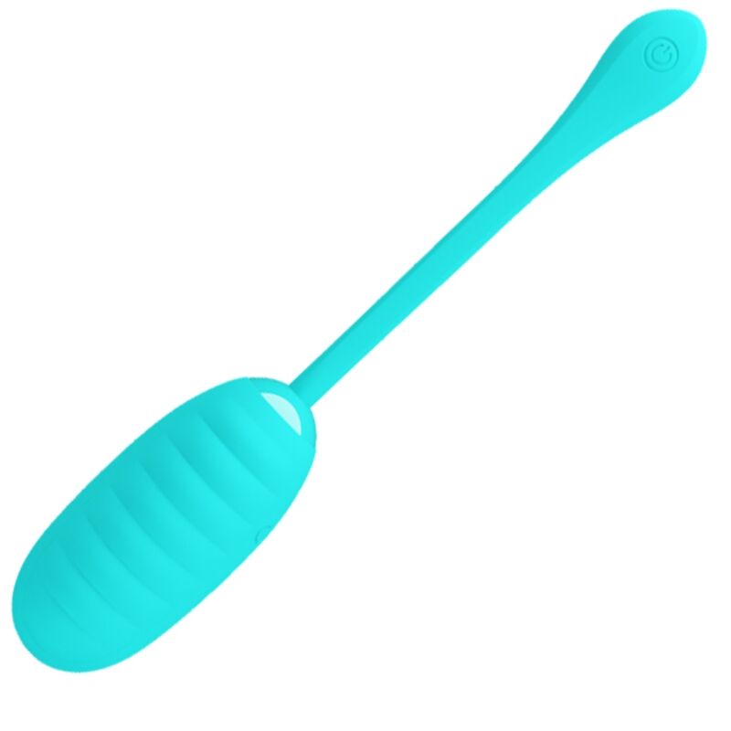 Fun Toys Kirk Uovo Vibrante Ricaricabile Verde in Silicone