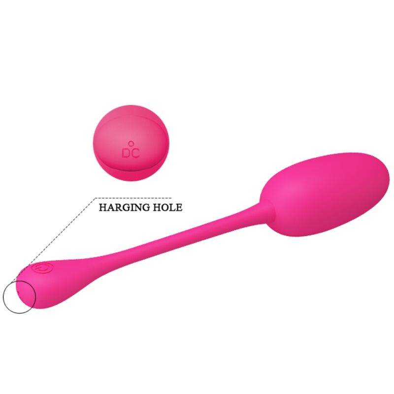 Pretty Love - Knucker Uovo Vibrante Ricaricabile Rosa