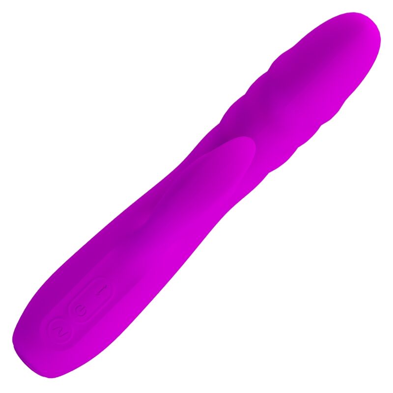 Intense Melanie Vibratore Rabbit Ricaricabile in Silicone Viola - immagine 4