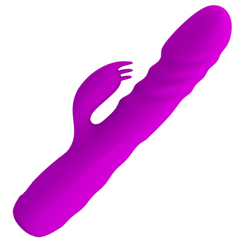 Intense Melanie Vibratore Rabbit Ricaricabile in Silicone Viola - immagine 3