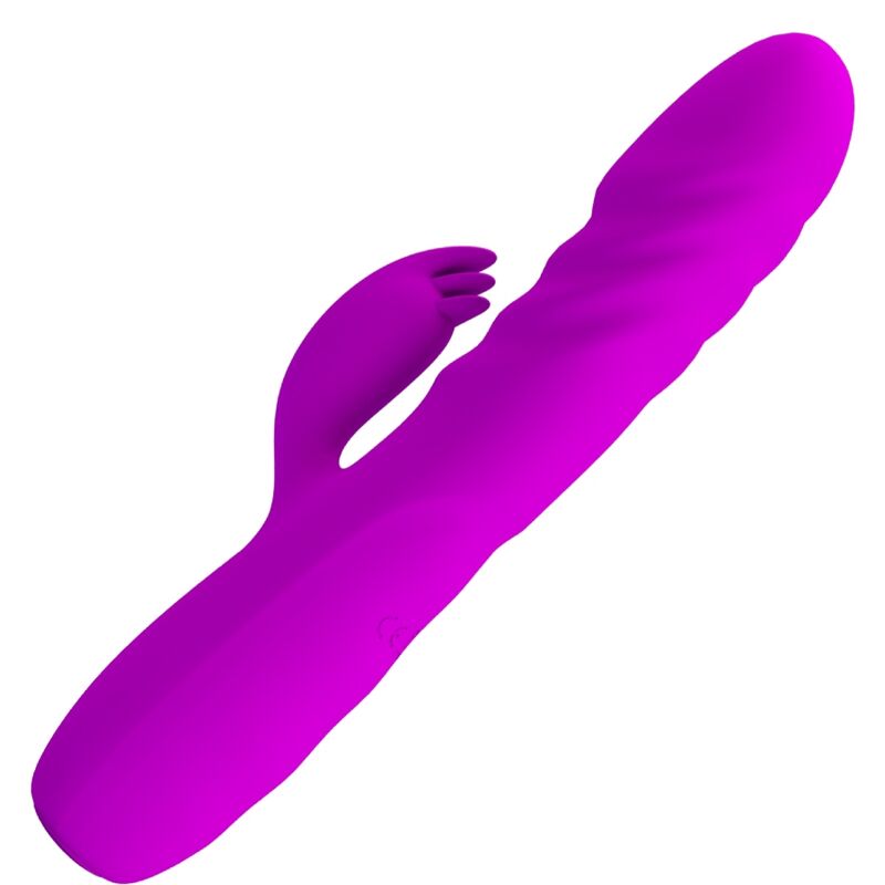 Intense Melanie Vibratore Rabbit Ricaricabile in Silicone Viola - immagine 2