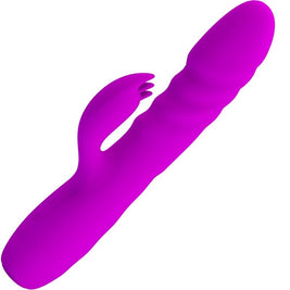 Intense Melanie Vibratore Rabbit Ricaricabile in Silicone Viola