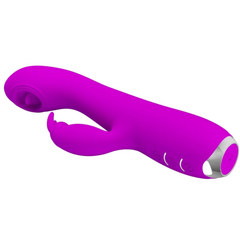 Intense Rachel Vibratore Rabbit Ricaricabile con Ventosa Viola - immagine 3
