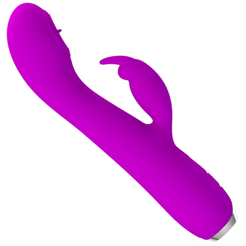 Intense Rachel Vibratore Rabbit Ricaricabile con Ventosa Viola