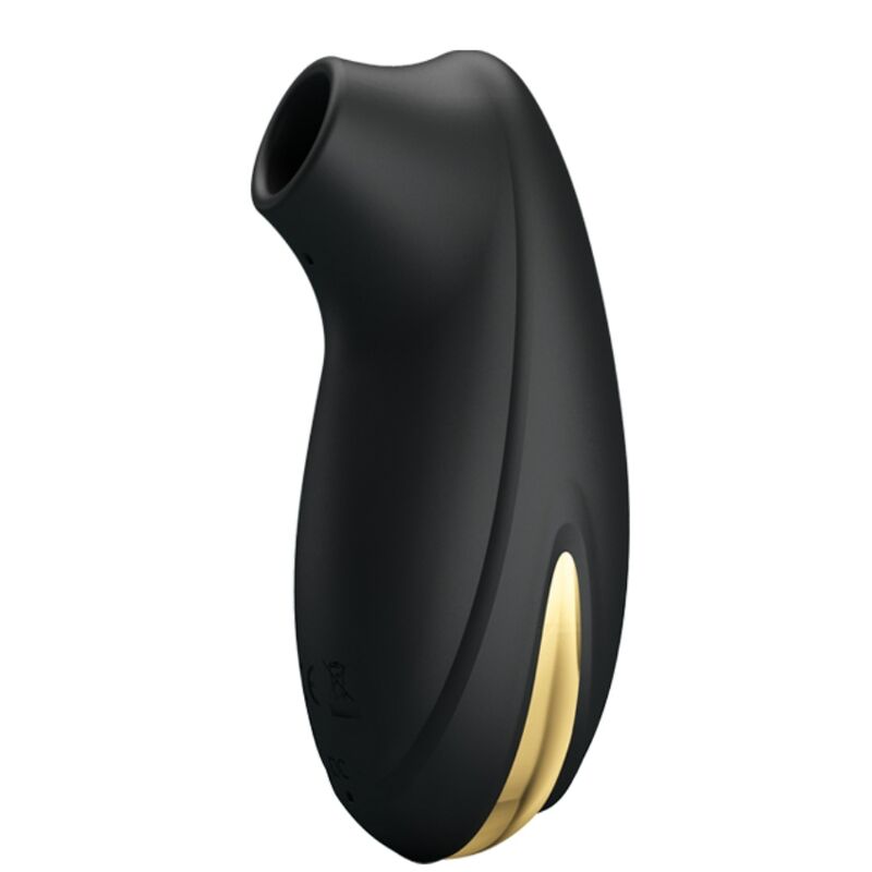 Intense Massaggiatore a Ventosa Ricaricabile Premium Nero