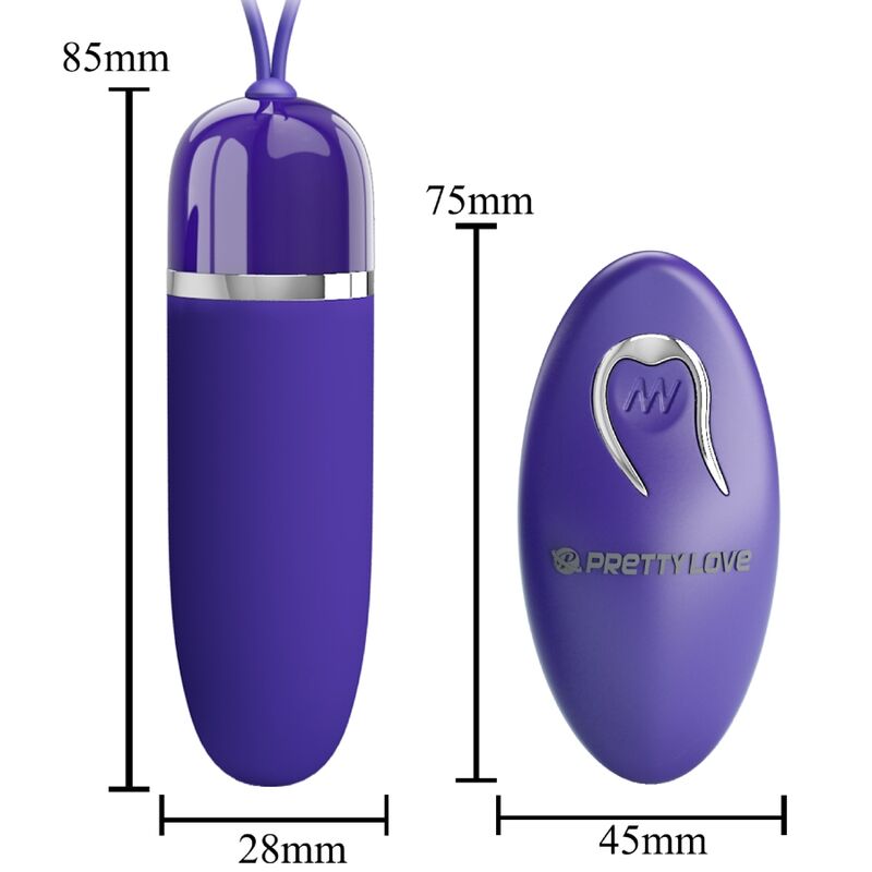 Mini Bullet Vibrante Darlene Youth Violetto con Telecomando - immagine 4