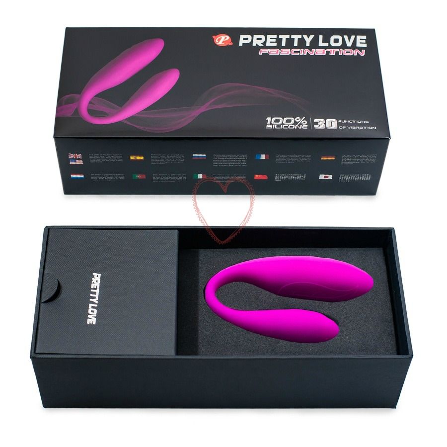 Intense Fascination Vibratore Hi-Tech in Silicone Lilla - immagine 3
