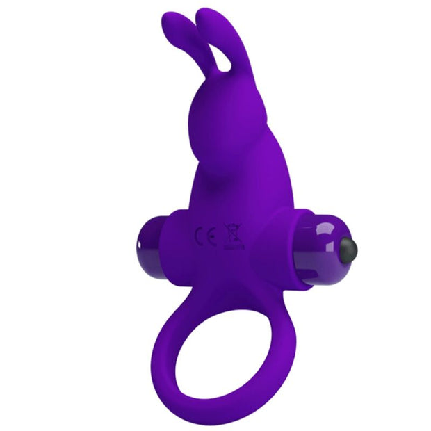 Pretty Love - Anello Vibratore Coniglio Per Pene Viola