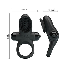 Pretty Love - Anello Vibratore Ii Per Il Pene Nero