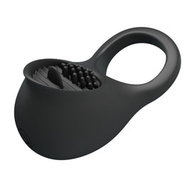 Pretty Love - Anello Vibrante Per Pene Con Lingua Nera