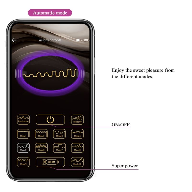 App Series Elvira Viola - Sfere Vibranti Ricaricabili Premium - immagine 11