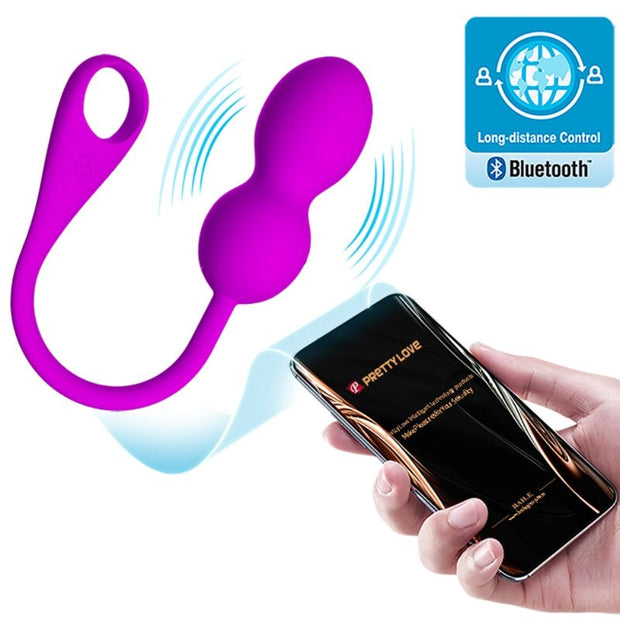 App Series Elvira Viola - Sfere Vibranti Ricaricabili Premium