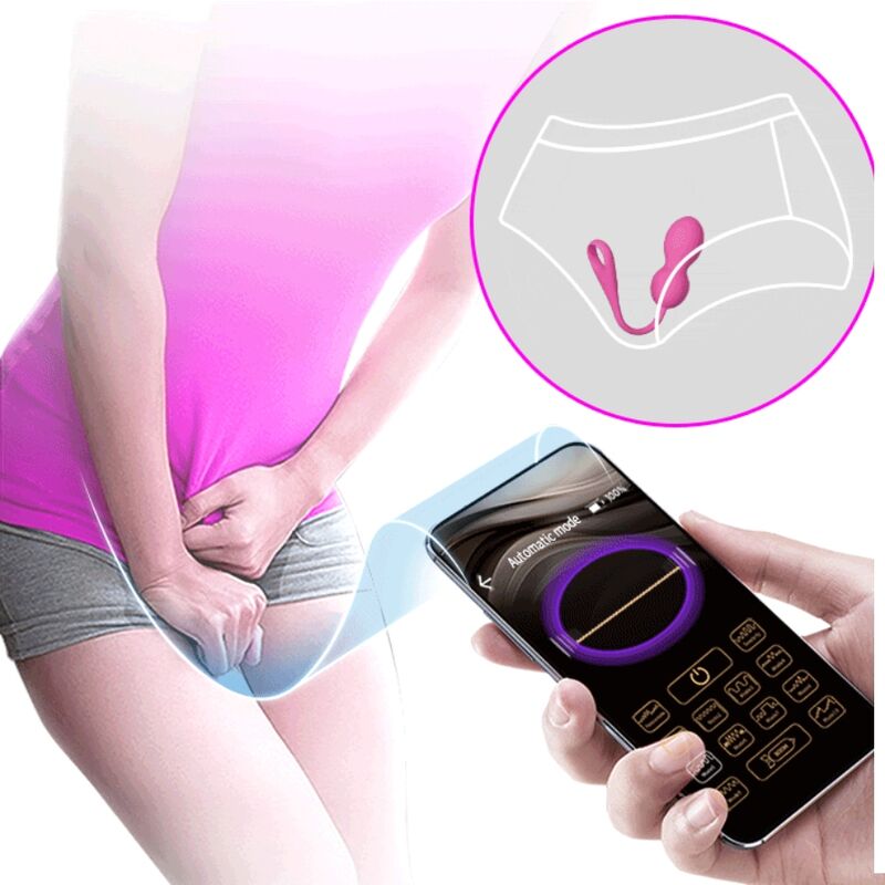 App Series Elvira Sfere Vibranti Ricaricabili in Silicone Rosa - immagine 7