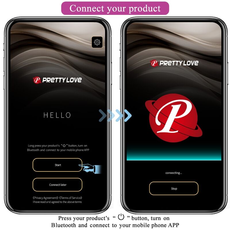 Pretty Love Ninfa Uovo Vibrante App Controllato in Silicone - immagine 12
