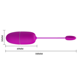 Pretty Love - Uovo Vibrante Ninfa Viola Controllato Da App