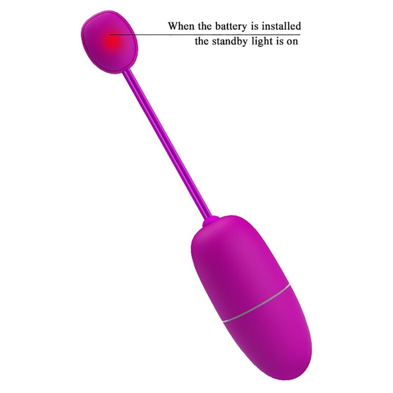 Pretty Love Ninfa Uovo Vibrante App Controllato in Silicone - immagine 6