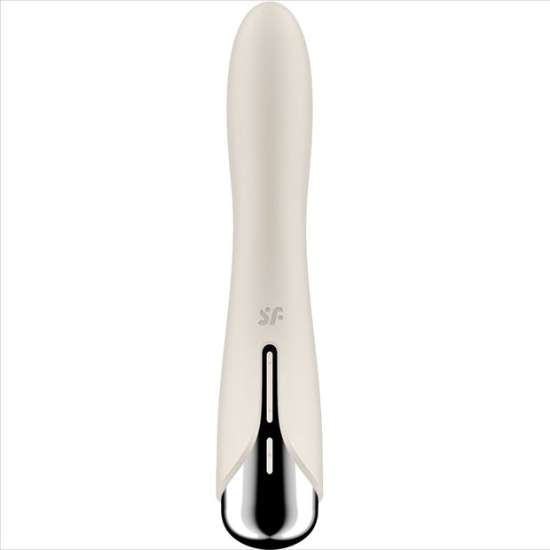 Satisfyer Spinning Vibe 1 Vibratore Rotatore Punto G Beige - immagine 2