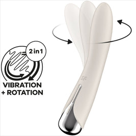 SATISFYER - VIBRATORE ROTATORE SPINNING VIBE 1 G-SPOT BLU