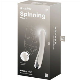 SATISFYER - VIBRATORE ROTATORE SPINNING VIBE 1 G-SPOT BLU