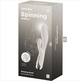 SATISFYER - SPINNING RABBIT 1 STIMOLAZIONE CLITORIDE E PUNTO G BLU