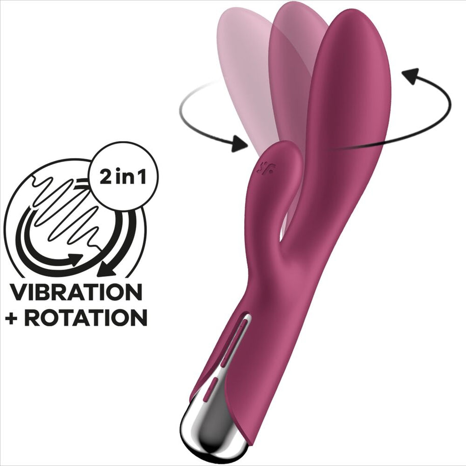 Satisfyer Spinning Rabbit 1 Vibratore Doppia Stimolazione Premium - immagine 6