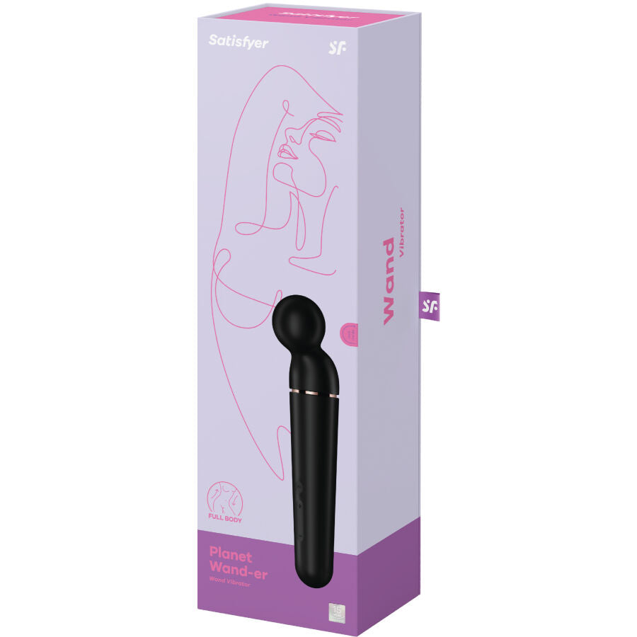 SATISFYER - MASSAGGIATORE VIBRATORE PLANET WAND-ER BLU