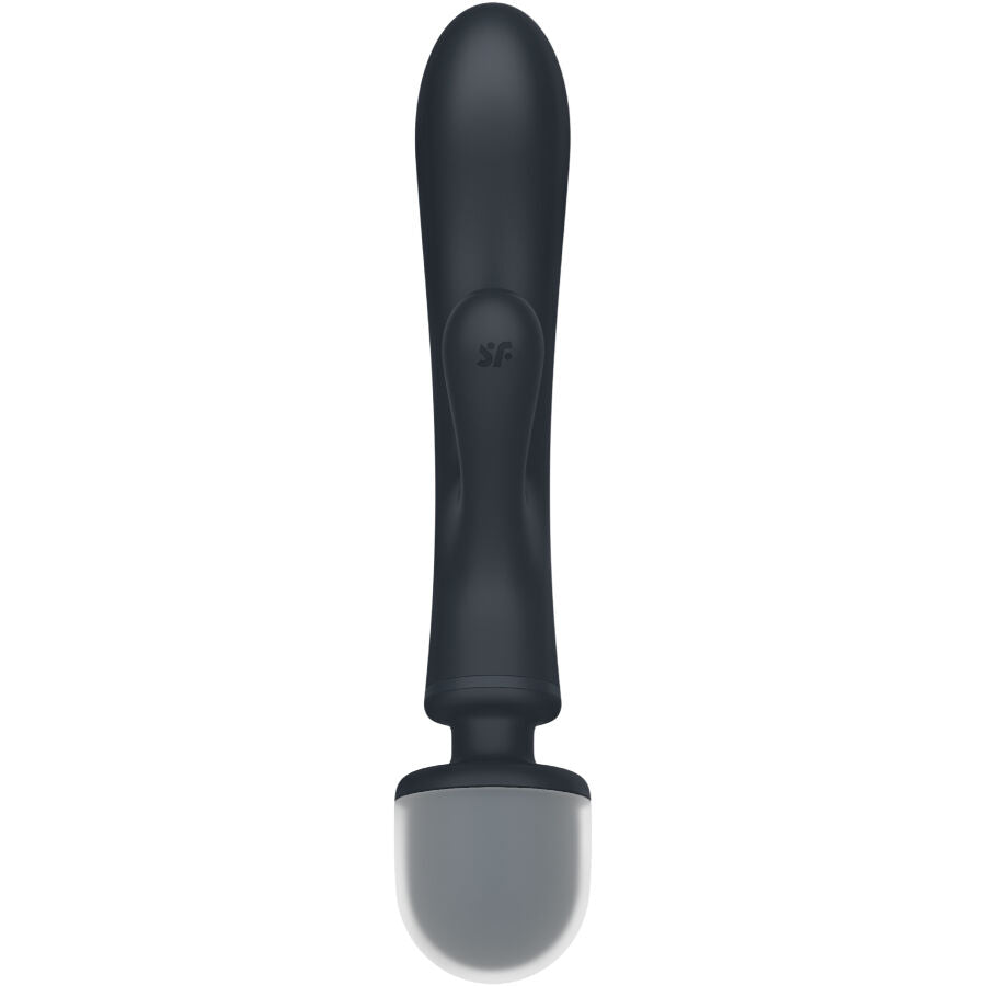 SATISFYER - MASSAGGIATORE VIBRATORE CONIGLIO TRIPLE LOVER GRIGIO