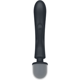 SATISFYER - MASSAGGIATORE VIBRATORE CONIGLIO TRIPLE LOVER GRIGIO