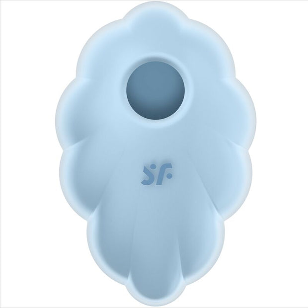 Satisfyer Cloud Dancer Blu - Stimolatore Air Pulse con Vibrazione - immagine 2