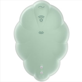 Satisfyer Cloud Dancer Green - Stimolatore Air Pulse con Vibrazione - immagine 3