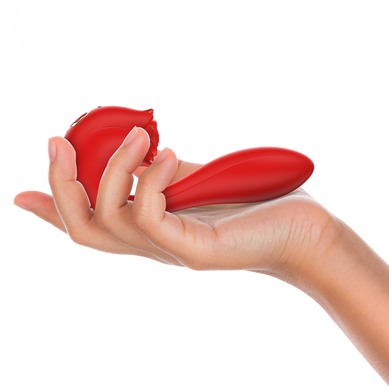 Mia - Selena Stimolatore Vibrante + Tapping Rosso